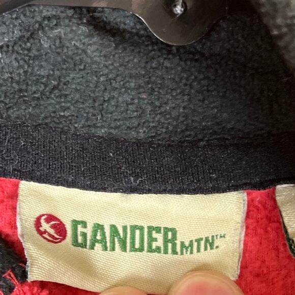 Gander Mtn Womens Vest Jacket Red Fleece Open Pockets Full Zip Stretch Medium - Picture 6 of 12